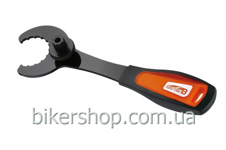 Інструмент SuperB для монтажу каретки типу ВВ30 з ключем для гайки шатунів